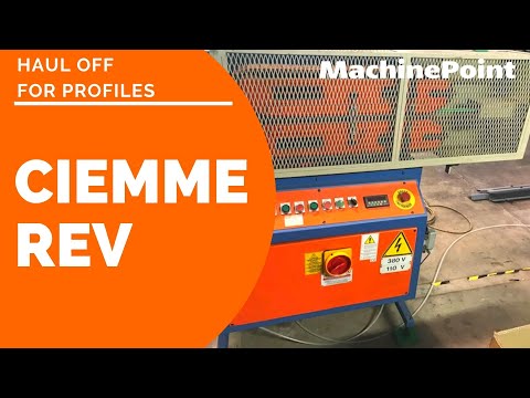 CIEMME REV Haul off for profiles | CIEMME Machines