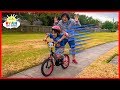 Ryan learned to Ride a Bike with No Training Wheels!!!