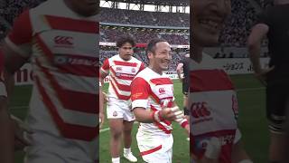 【ジャパンが歴史を変える🇯🇵】🇯🇵#日本 ×#オールブラックスXV 🇳🇿昨年10月の #流大 のトライ🏉 #日テレラグビー #ラグビーw杯2023