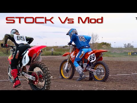 Stock 1998 Cr500 Vs. Mod 1989 Cr500