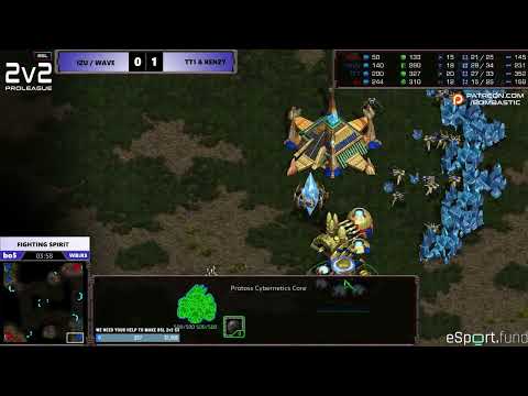 BSL 2v2 S2 - WB Semi Finals  - TT1 & KenZy VS Izu & Wave - StarCraft 1 Remastered
