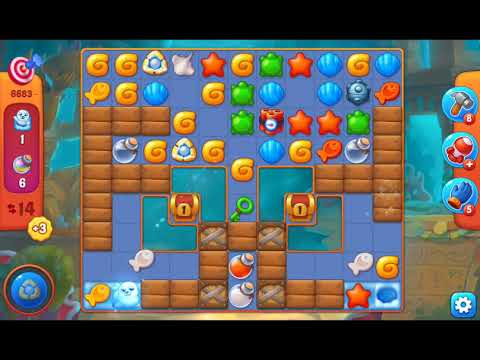 Fishdom 2021 - Challenge Level 6683   #playrix #fishdom #gaming
