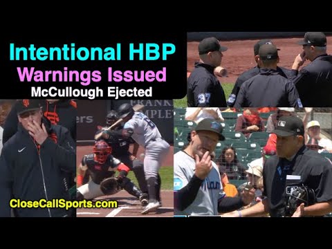 E87 - Marlins & Giants HBP Warnings Leave Clayton McCullough Ejected by Alfonso Márquez