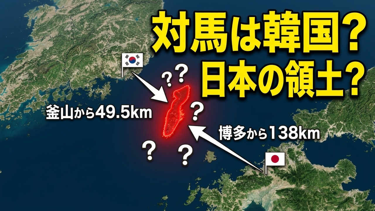 韓国の方が近いのに…なぜ対馬は日本なのか？