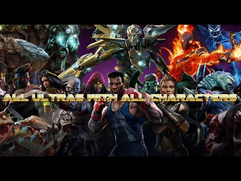 Killer Instinct Post Season 3: All Double/Triple Ultras With All Characters (10k Special)