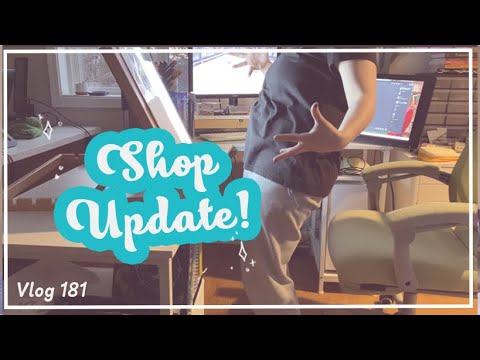 I Fail to use a Mic and another Shop Update | Studio & Life Vlog | 181
