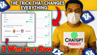 The Hidden 1xBet Option 99% of Bettors Don’t Know (3 Winning Bets in a Row)