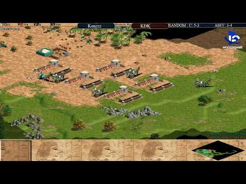 Aoe Solo Assyrian | Kenzzz vs KĐK Ngày 7/4/2018 T8