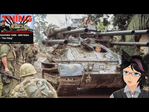 "BAZOOKA TANK - M50 Ontos - The Thing" | Kip Reacts to The Fat Electrician