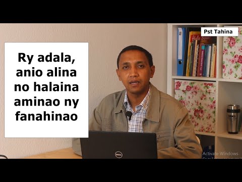 Marka 16: 15 - Ry adala, anio alina no halaina aminao ny fanahinao