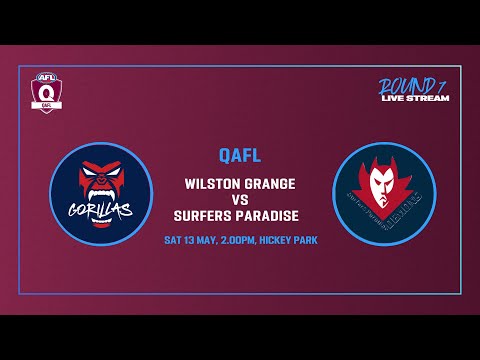 LIVE QAFL ROUND 7 - Wilston Grange v Surfers Paradise