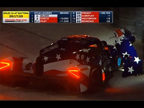 24 Hours of Daytona 2016 Crash Compilation