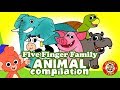 Animals Finger Family Song COMPILATION Family Nursery Rhymes Super Simple Songs For Kids