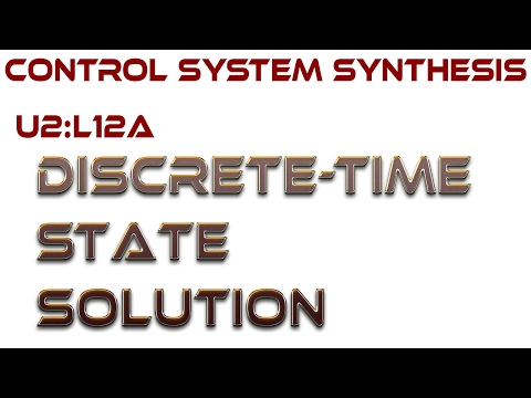 L12A:  Discrete-Time State Solution