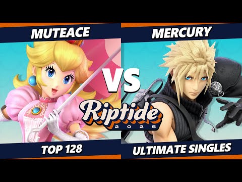 Riptide 2025 - MuteAce (Peach) Vs. Mercury (Cloud) Smash Ultimate - SSBU
