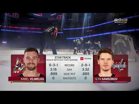 NHL  Oct.29/2021 Arizona Coyotes - Washington Capitals