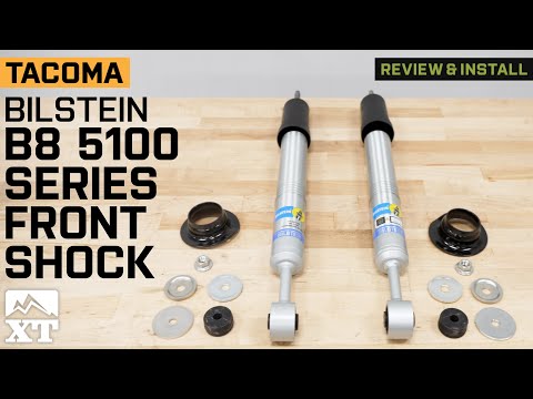 2016-2023 Tacoma Bilstein B8 5100 Series Front Shock for 0 to 2-Inch Lift Review & Install