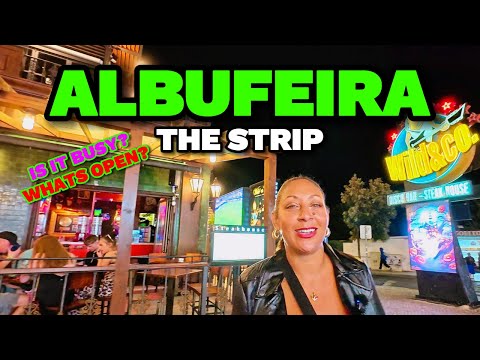 Shocking Albufeira Nightlife 2025 Walking Down the New Town Strip – Bars, Clubs & Crazy Party Scenes