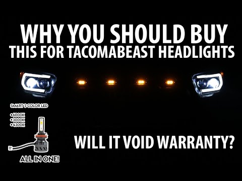H11 3 COLOR LED PLUG & PLAY | HOW TO INSTALL LEDS ON TACOMABEAST HEADLIGHT & IS IT REALLY POSSIBLE?!
