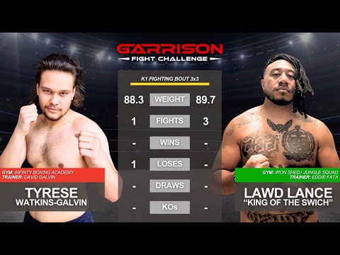 FIGHT 10. TYRESE WATKINS GALVIN VS LAWD LANCE "KING OF THE SWITCH"