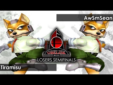 Melee: Tiramisu (Fox) V AwSmSean (Fox) - Obelisk 56 Tournament SSBM