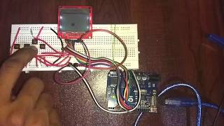 5110 nokia display module test, Movement using arrow keys
