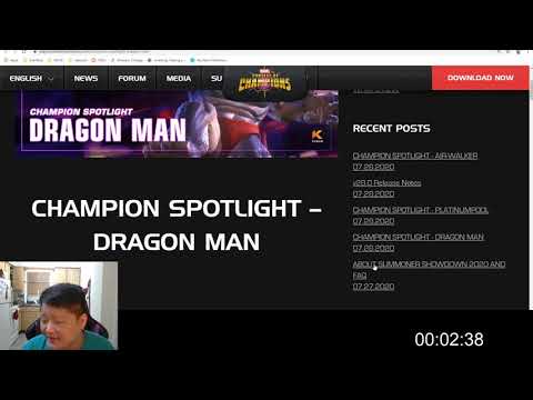 As Fast As Possible Dragon Man Ability Rundown and First Impressions - MCOC