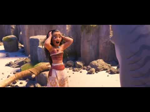 funny and cute moments of maui from moana movie