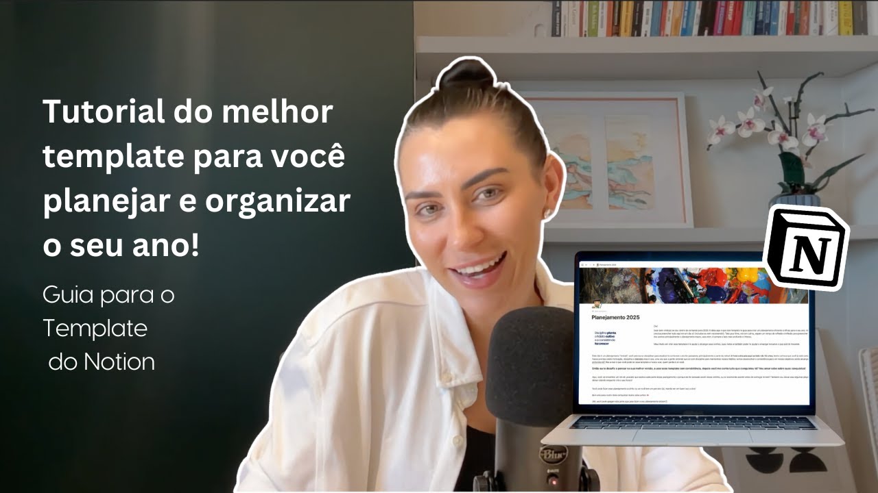 O melhor template do Notion para você planejar e organizar o seu ano (tutorial) - Larissa Janz