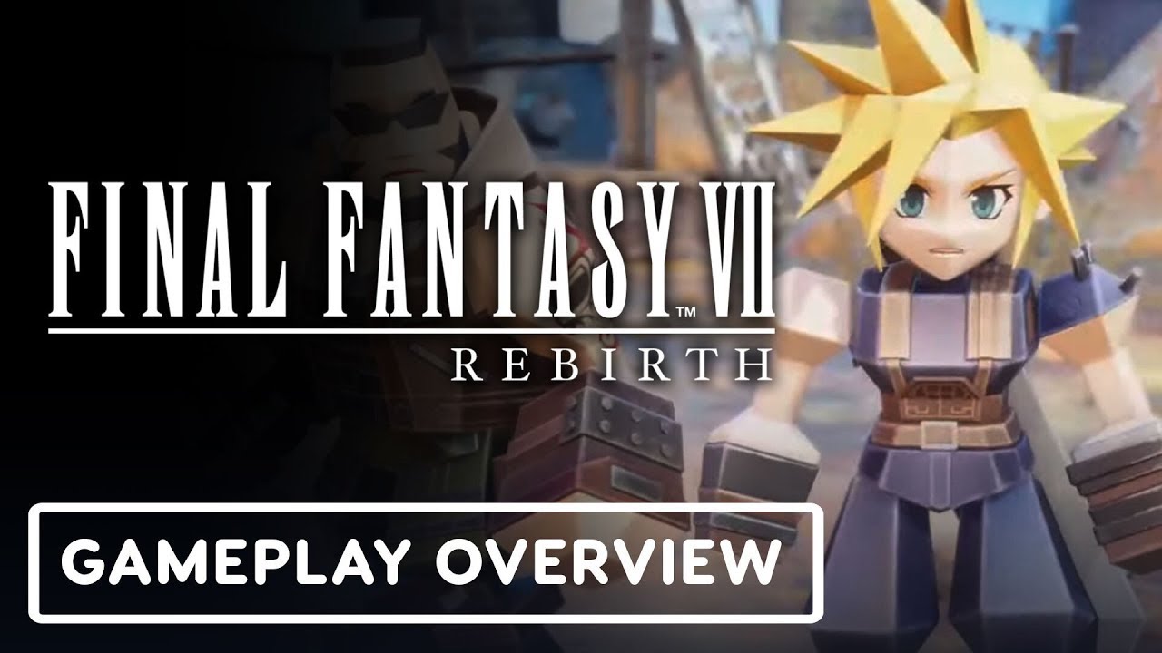 Final Fantasy 7 Rebirth   Official Gameplay Overview