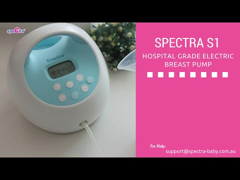 SPECTRA S1 PLUS Dvigubas elektrinis pientraukis video