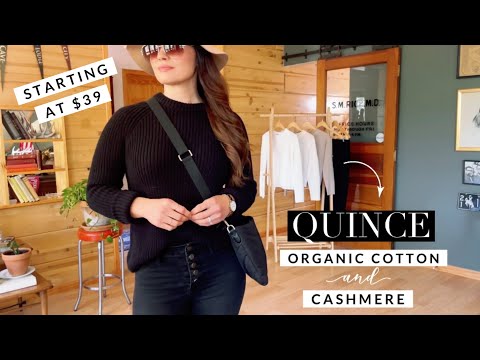 Quince | organic cotton, cashmere + solid 14k gold jewelry | luxury without the outrageous price tag
