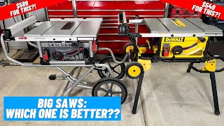 DeWALT DWE7491RS vs. Skilsaw SPT99-11 || Side By Side Comparison