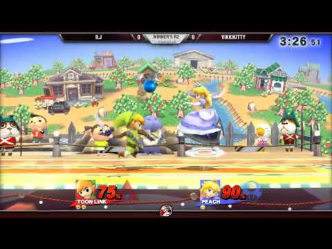 VS Weekly 1/21/16 - Winners R2 - ILJ (TLink) vs. VikkiKitty (Peach) - Smash 4