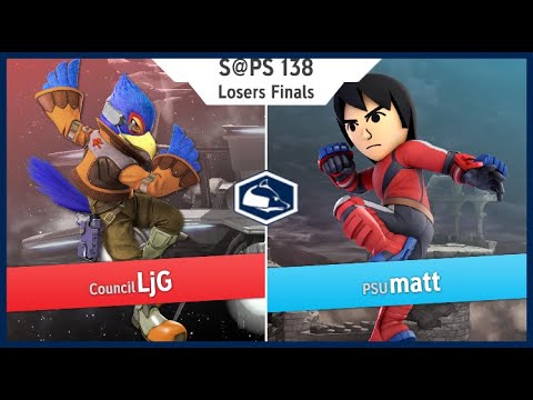 S@PS 138 Ultimate Singles - LjG(Falco) vs matt(Mii Brawler) Losers Finals