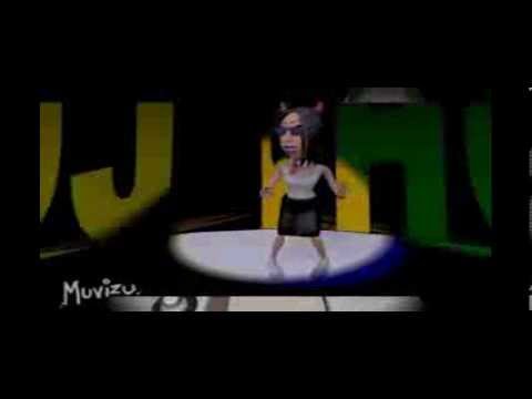 DJ THC Scratch routine 3D Animation with cartoon dancers instrumental beat