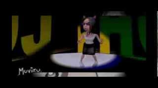DJ THC Scratch routine 3D Animation with cartoon dancers instrumental beat