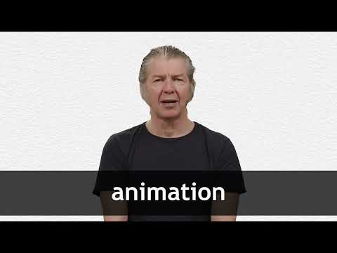 Animation definition and meaning | Collins English Dictionary Animation definition and meaning | Collins English Dictionary