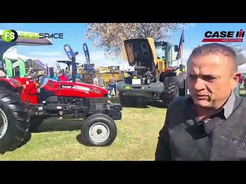 Die JX reeks van Case IH Southern Africa is by Nampo Oesdag - Harvest Day 2022.