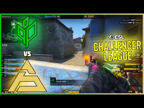 lauNX + Sprout vs SAW | ESL Challenger League S41: Europe - HiGHLiGHTS | CSGO