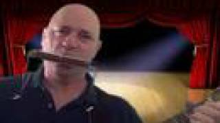 Guitar harmonica played  together Celtic music Drowsy Maggie