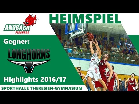 Spieltag 15 | Highlights | hapa Ansbach Piranhas gegen Longhorns Herzogenaurach