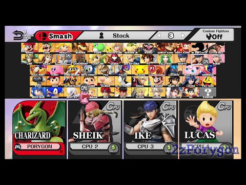 Super Smash Bros Wii U - All stages gameplay