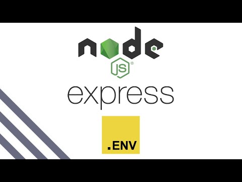 NodeJS (Express) - How to set up Environment Variables ( And What are they?) (2020)