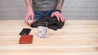 Сумка чоловіча на плечі 14760 Vintage чорна