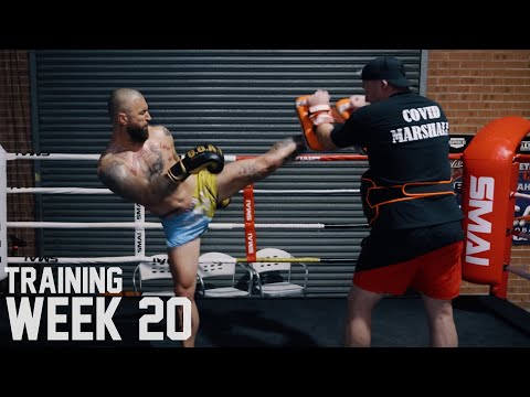 Kickboxing Training With "the Chief" Peter Graham