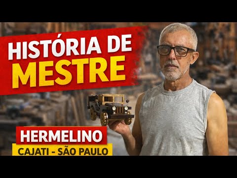 História de Mestre com Hermelino, de Cajati - São Paulo