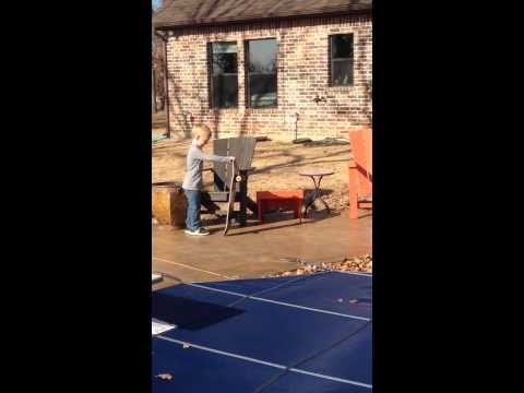 Skateboarding tricks 5yrs old!