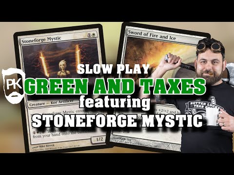 Modern GW Death and Taxes - with STONEFORGE MYSTIC - MTG Deck Tech and Gameplay