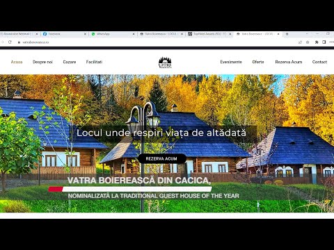 Vatra Boierească din Cacica, nominalizată la Traditional Guest House of the Year